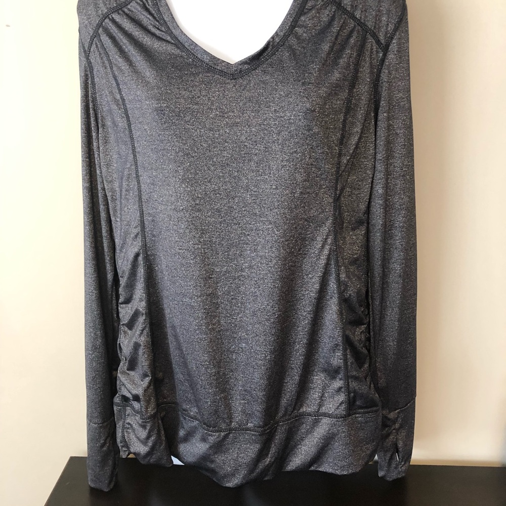 Tangerine athletic top